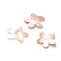 Coquillage cabochons, fleur
