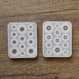 Круглые силиконовые формы для бусин своими руками, формы для литья смолы