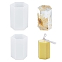 2 Sizes Silicone Candle Molds, For DIY Candle Making, Hexagon