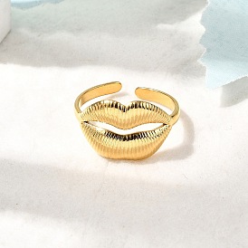 304 Кольца-манжеты для губ из нержавеющей стали для женщин, ионное покрытие (ip)