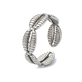 304 Stainless Steel Cuff Rings for Women