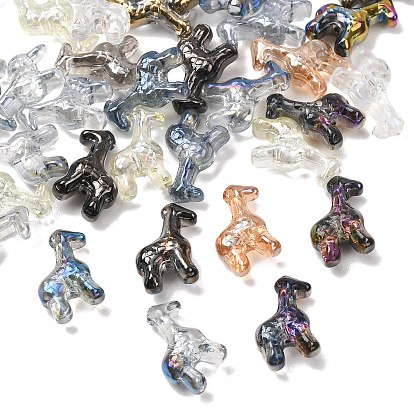 Гальванические стеклянные бусины, жирафа