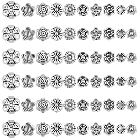 80 шт 10 стили бусины из сплава в тибетском стиле