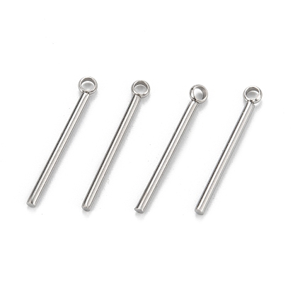 304 Stainless Steel Pendants, Column