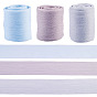 3 рулоны 3 цветная складчатая полиэстеровая лента, аксессуары для одежды, для упаковки подарков