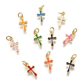 Латунь эмаль прелести, с целью перехода в кольце, корсетное очарование, стойки покрытие, без кадмия и без свинца, долговечный, золотые