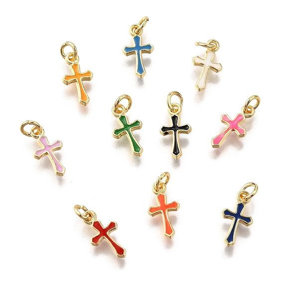 Латунь эмаль прелести, с целью перехода в кольце, корсетное очарование, стойки покрытие, без кадмия и без свинца, долговечный, золотые