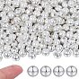 925 Sterling Silver Spacer Beads, Round