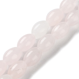 Natural Rose Quartz Beads Strands, Rice