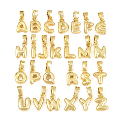 Brass Pendants, Letter A~Z Charms