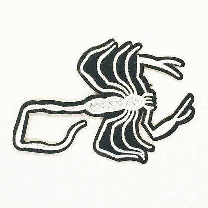 Компьютеризированная вышивка тканью утюжок на / шить на заплатках, аксессуары для костюма, скорпион