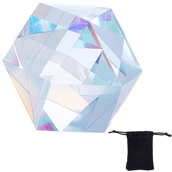 K5 стеклянные кубические украшения для витрин, домашние украшения рабочего стола