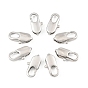 SHEGRACE Brass Lobster Claw Clasps, Long-Lasting Plated, Cadmium Free & Nickel Free & Lead Free