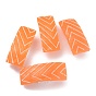 Artificial Plastic Sushi Sashimi Model, Imitation Food, for Display Decorations, King Salmon Sushi