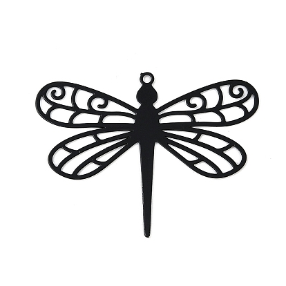 Окрашенные распылением 430 украшения из нержавеющей стали с травлением металла подвески, очарование стрекозы