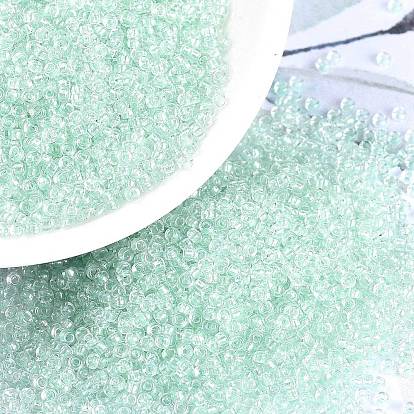 Миюки круглые бусины рокайль, японский бисер, жемчужный кристалл ab