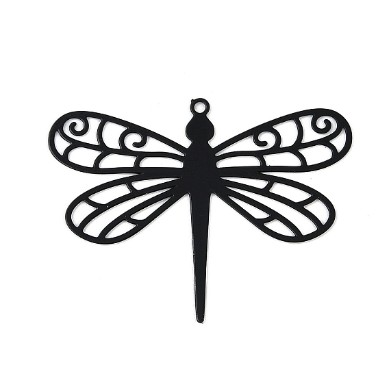 Окрашенные распылением 430 украшения из нержавеющей стали с травлением металла подвески, очарование стрекозы