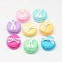 Handmade Polymer Clay Cabochons, Macarons