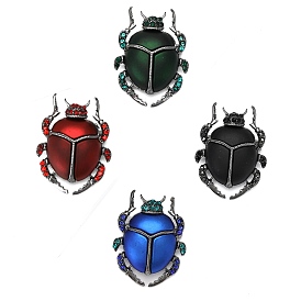 Креативный жук эмалированный значок, брошь из сплава аксессуар для одежды