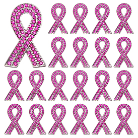 20шт. броши из сплава шелковой ленты со стразами, для рюкзака с одеждой