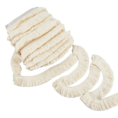 10 ярдов хлопчатобумажной ленты с кисточками, аксессуары для одежды