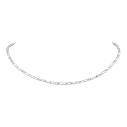 Shell Pearl Beaded Necklaces, Round