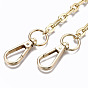Bag Chains Straps, Iron Cable Link Chains, with Alloy Swivel Clasps, for Bag Replacement Accessories