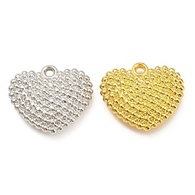Acrylic Pendants, Heart Charms