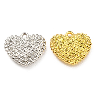 Acrylic Pendants, Heart Charms