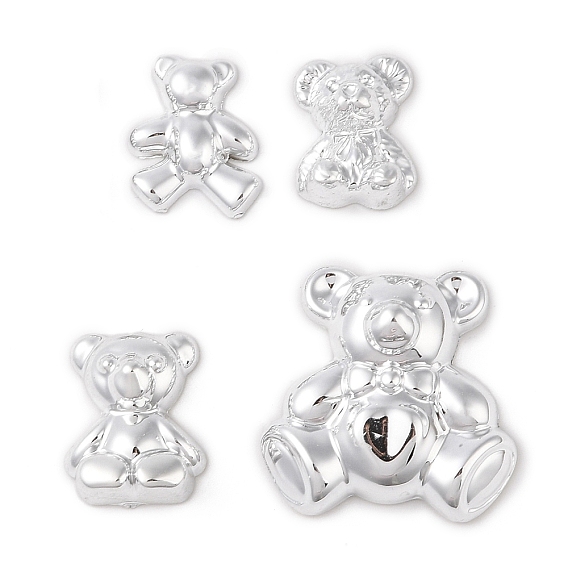 CCB Plastic Cabochons, Bear