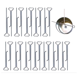 Stainless Steel Candle Wick Holder, Metal Core Centering Tool