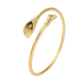 Brass Open Cuff Bangles for Women, Callalily