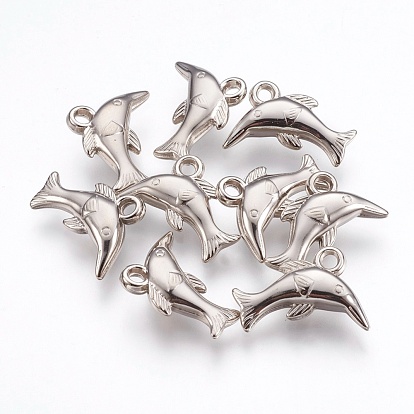 CCB Plastic Pendants, Dolphin
