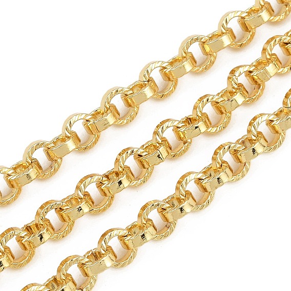 Латунные текстурированные цепи роло, долговечный, стойки покрытие, без кадмия и без свинца, несварные, с катушкой