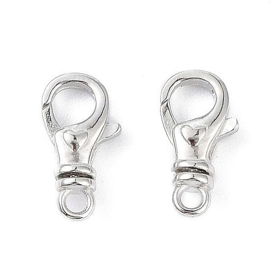 925 поворотные застежки из стерлингового серебра