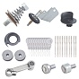 Sweing Tools, Including Alloy Home Sewing Machine Needles, Iron Connecting Lever & Reel & Clip & Bobbin Case & Double Ball Bearing & Single Ball Bearing, Aluminum Threaders