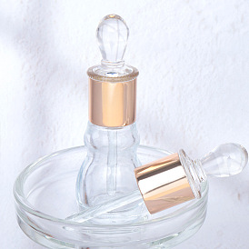 Glass Dispenser Oil Empty Bottle, Shower Shampoo Cosmetic Emulsion Storage Bottle