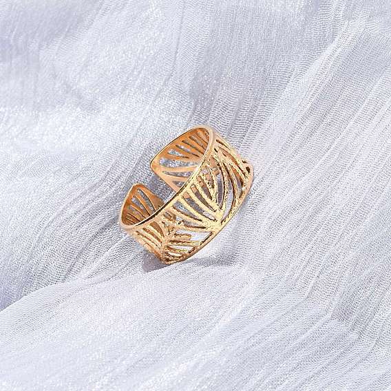 304 открытые манжеты из нержавеющей стали для женщин, лист, ионное покрытие (ip)