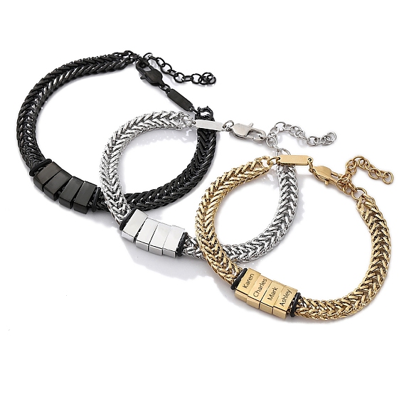 Браслеты из нержавеющей стали для мужчин