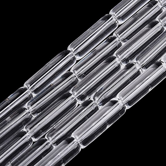 Прозрачные стеклянные бусины, горн