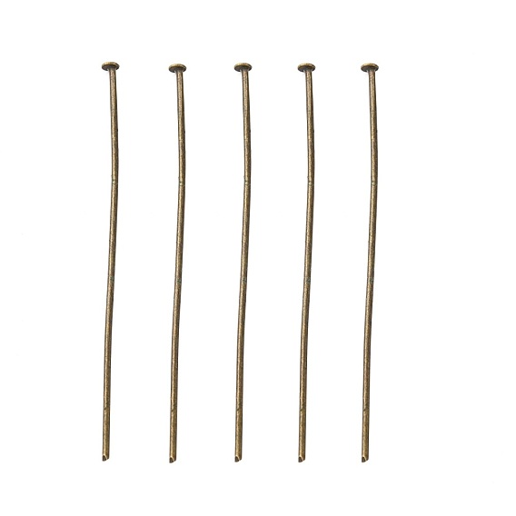 Jewelry Findings, Cadmium Free & Lead Free, Iron Flat Head Pins