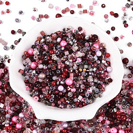 Гальванизируйте стеклянных шариков семени, для изготовления ювелирных изделий, разнообразные