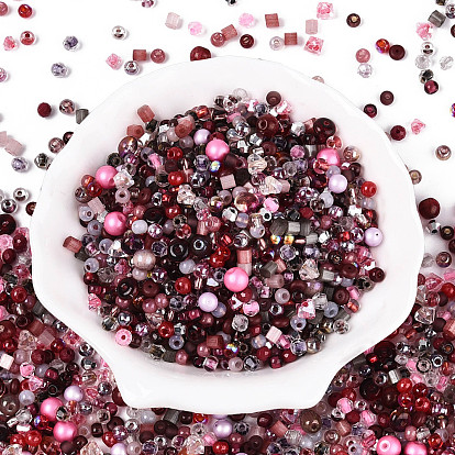 Гальванизируйте стеклянных шариков семени, для изготовления ювелирных изделий, разнообразные