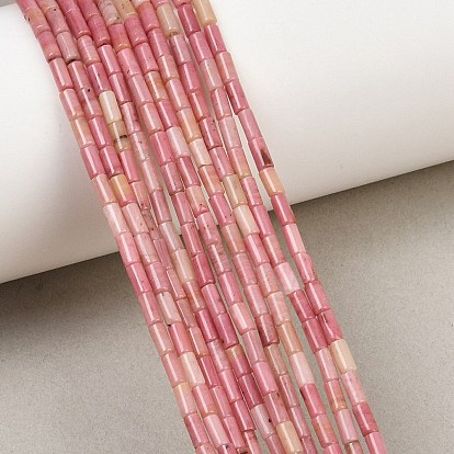 Natural Rhodonite Beads Strands, Column