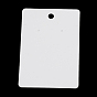 Cardboard Display Cards, Used For Necklaces and Earrings, Rectangle