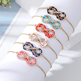 Bohemian Style Colorful Double Snake Bracelet - Adjustable Animal Wristband Jewelry