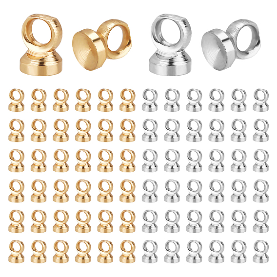 200 шт. 2 цвета, латунные бусины, подвесные дужки, для подвесных планок