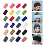 Polyacrylonitrile Fiber Yarn Warmer Headbands, Soft Stretch Thick Cable Knit Head Wrap for Women