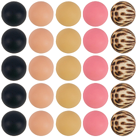 Круглые силиконовые фокусные бусины