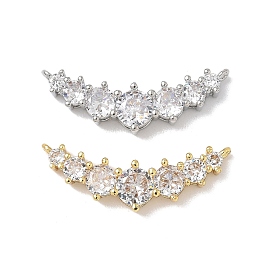 Латунные микро проложить кубического циркония подвески, стойки покрытие, долговечный, без кадмия и без свинца